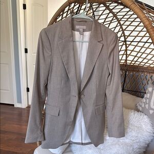 H&M Tan Blazer Professional Suit Jacket